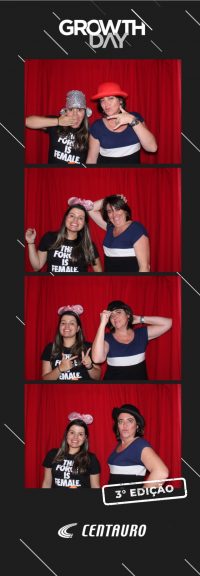 Growth Day Centauro - Cabine de Fotos Lembrança