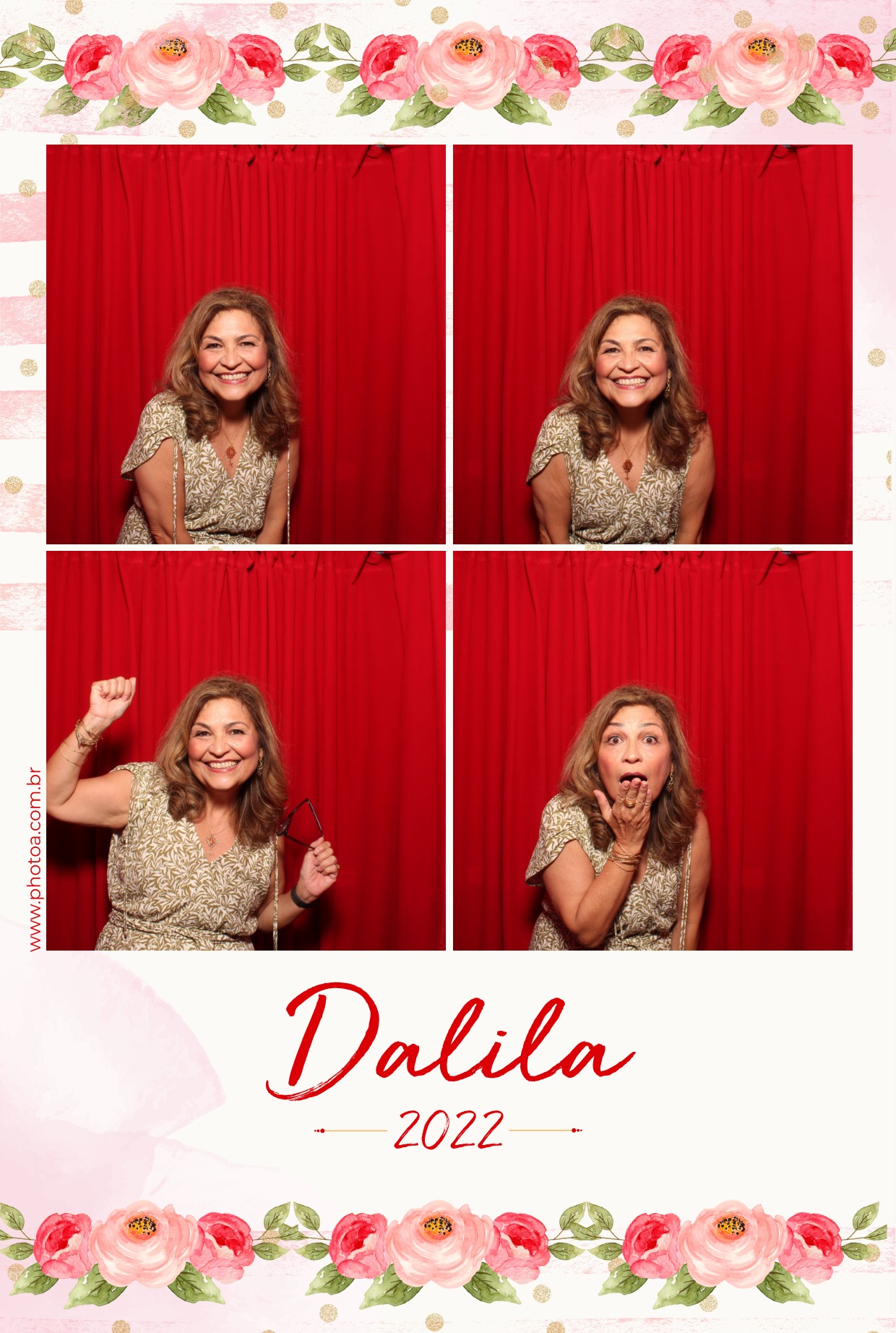 Aniversário Dalila - Cabine de Fotos