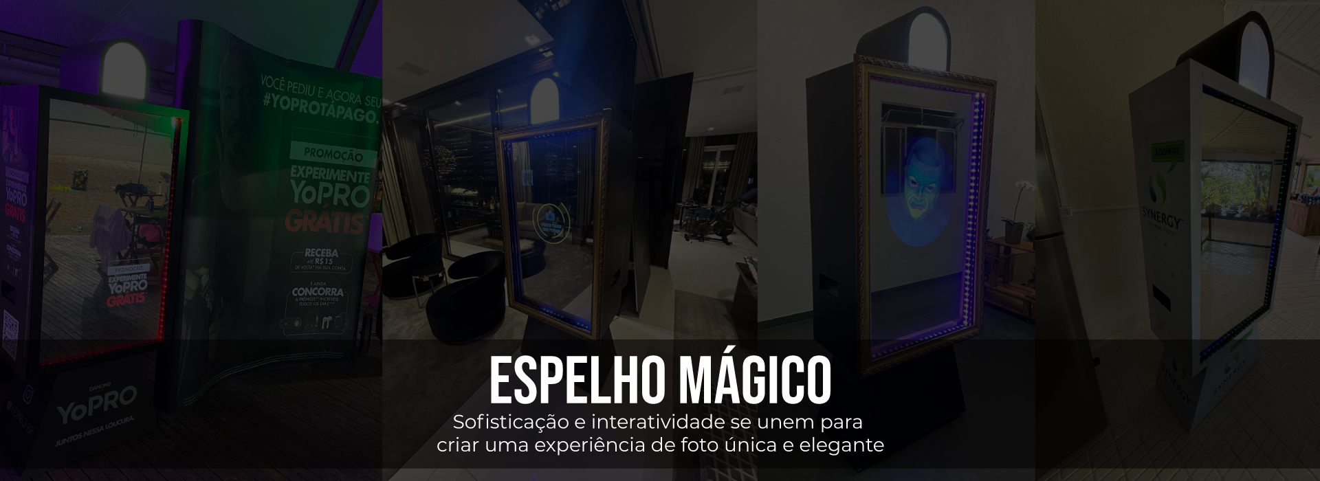 Espelho Mágico: Diversão e fotos incríveis para o seu evento!